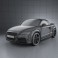 Audi TT RS Roadster with HQ Interior 2010 3d model