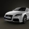 Audi TT RS Roadster with HQ Interior 2010 3d model
