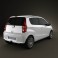 Daihatsu Mira (Cuore) 2011 3d model