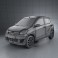 Daihatsu Mira (Cuore) 2011 3d model