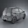 Daihatsu Mira (Cuore) 2011 3d model