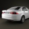 Honda Accord sedan 2003 3d model