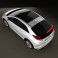 Honda Civic EU 2012 3d model