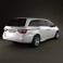 Honda Odyssey 2011 3d model