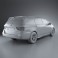 Honda Odyssey 2011 3d model