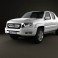 Honda Ridgeline 2009 3d model