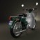 Honda Super-Cub 1971 3d model