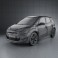 Hyundai ix20 2011 3d model
