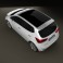Hyundai ix20 2011 3d model