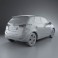 Hyundai ix20 2011 3d model