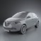 Lancia Ypsilon 2011 3d model
