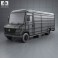 Mercedes-Benz Vario Panel Van LWB High Roof 2011 3d model