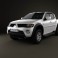Mitsubishi L200 Triton Double Cab 2011 3d model