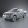 Mitsubishi L200 Triton Double Cab 2011 3d model