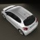 Peugeot 208 5-door 2013 3d model