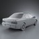 Peugeot 405 sedan 1987 3d model