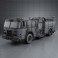 Pierce Fire Truck Pumper 2011 3d model