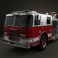 Pierce Fire Truck Pumper 2011 3d model