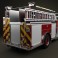 Pierce Fire Truck Pumper 2011 3d model