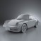 Porsche 911 Carrera Coupe 1987 3d model