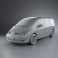 Renault Grand Espace 2011 3d model