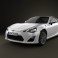 Scion FR-S 2013 3d model
