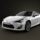 Toyota GT 86 2013 3d model
