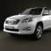Toyota Rav4 European (Vanguard) 2012 3d model