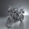 Triumph Street Treeple R 2012 3d model
