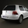 Volkswagen Golf IV 3-door 1997 3d model