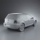 Volkswagen Golf IV 3-door 1997 3d model
