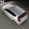 Hyundai Accent (i25) Hatchback 2012 3d model