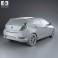 Hyundai Accent (i25) Hatchback 2012 3d model
