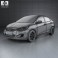 Hyundai Accent (i25) Sedan 2012 3d model