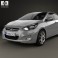 Hyundai Accent (i25) Sedan 2012 3d model