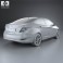 Hyundai Accent (i25) Sedan 2012 3d model