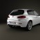 Alfa Romeo 147 5-door 2009 3d model