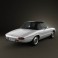 Alfa Romeo 1600 Spider Duetto 1966 3d model