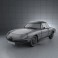 Alfa Romeo 1600 Spider Duetto 1966 3d model