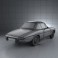 Alfa Romeo 1600 Spider Duetto 1966 3d model