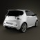Aston Martin Cygnet 2012 3d model