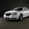 Chrysler 200 sedan 2011 3d model