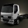 DAF LF Chassis Truck 2011 3d model