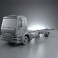 DAF LF Chassis Truck 2011 3d model