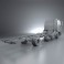 DAF LF Chassis Truck 2011 3d model