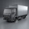 DAF LF Delivery Truck 2011 3d model