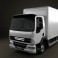 DAF LF Delivery Truck 2011 3d model