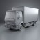 DAF LF Delivery Truck 2011 3d model