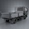 DAF LF Dropside Tipper 2011 3d model