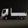 DAF LF Dropside Tipper 2011 3d model